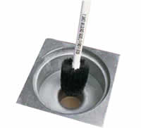 FLOOR DRAIN BRUSH AND HANDLE
