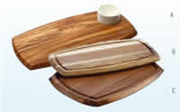 WOODEN SERVING BOARD
