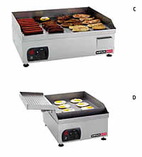 Flat Top Grills - Electric