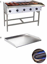 Free Standing Gas GrillerS