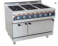 Gas STOVEs WITH Electric Oven