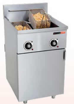 2 x 10 LT FLOOR STANDING FRYER - ELECTRIC 