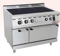 Stove electric oven