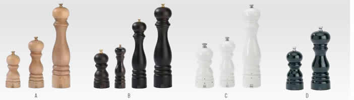 Paris Salt and Pepper Mills