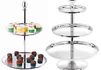 Cake Stand - 2 &3 Tier 