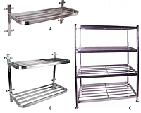 POT RACKS STAINLESS STEEL
